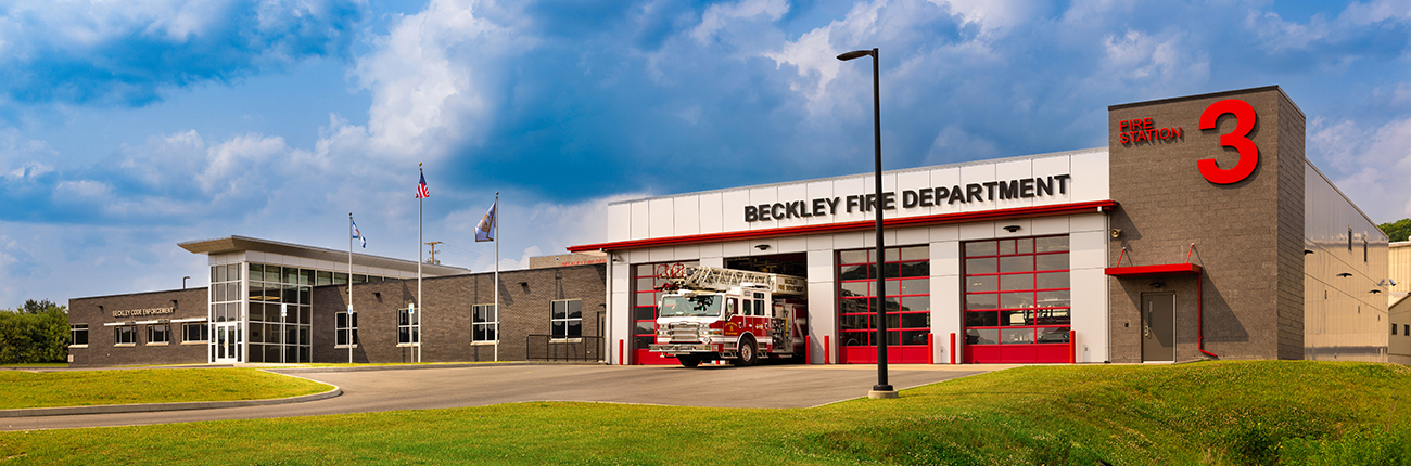 Fire Station in the City of Beckley, WV