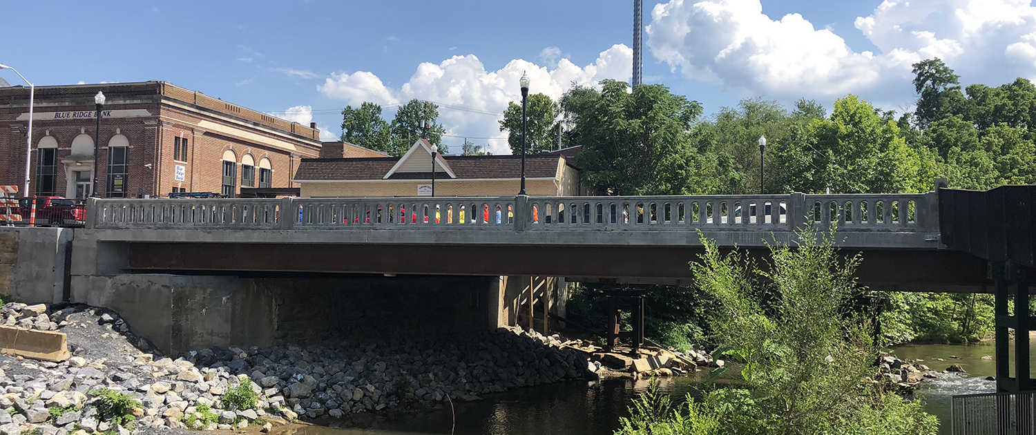 Bridge in the Town of Luray, VA